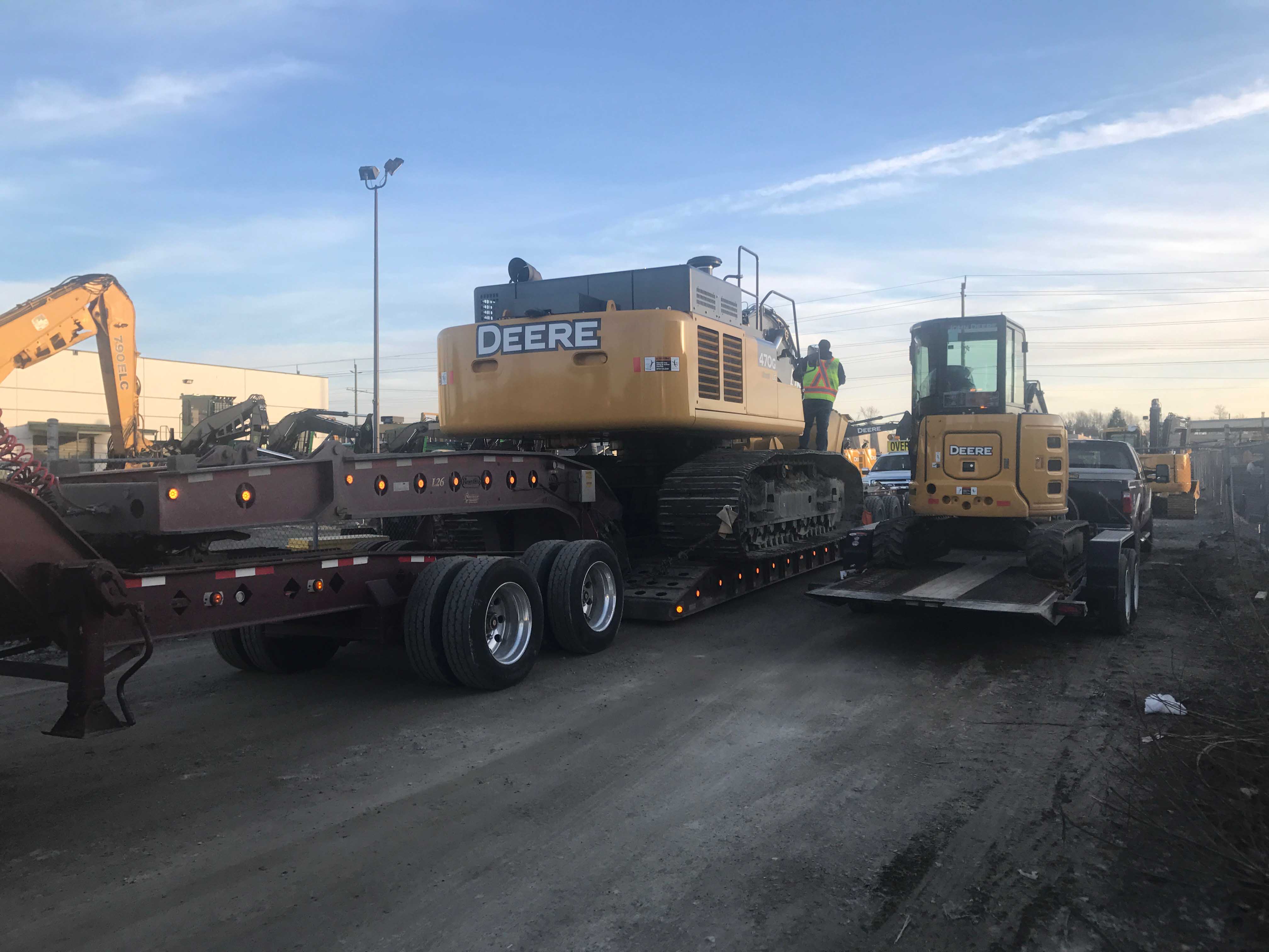 Heavy Equipment Hauling British Columbia